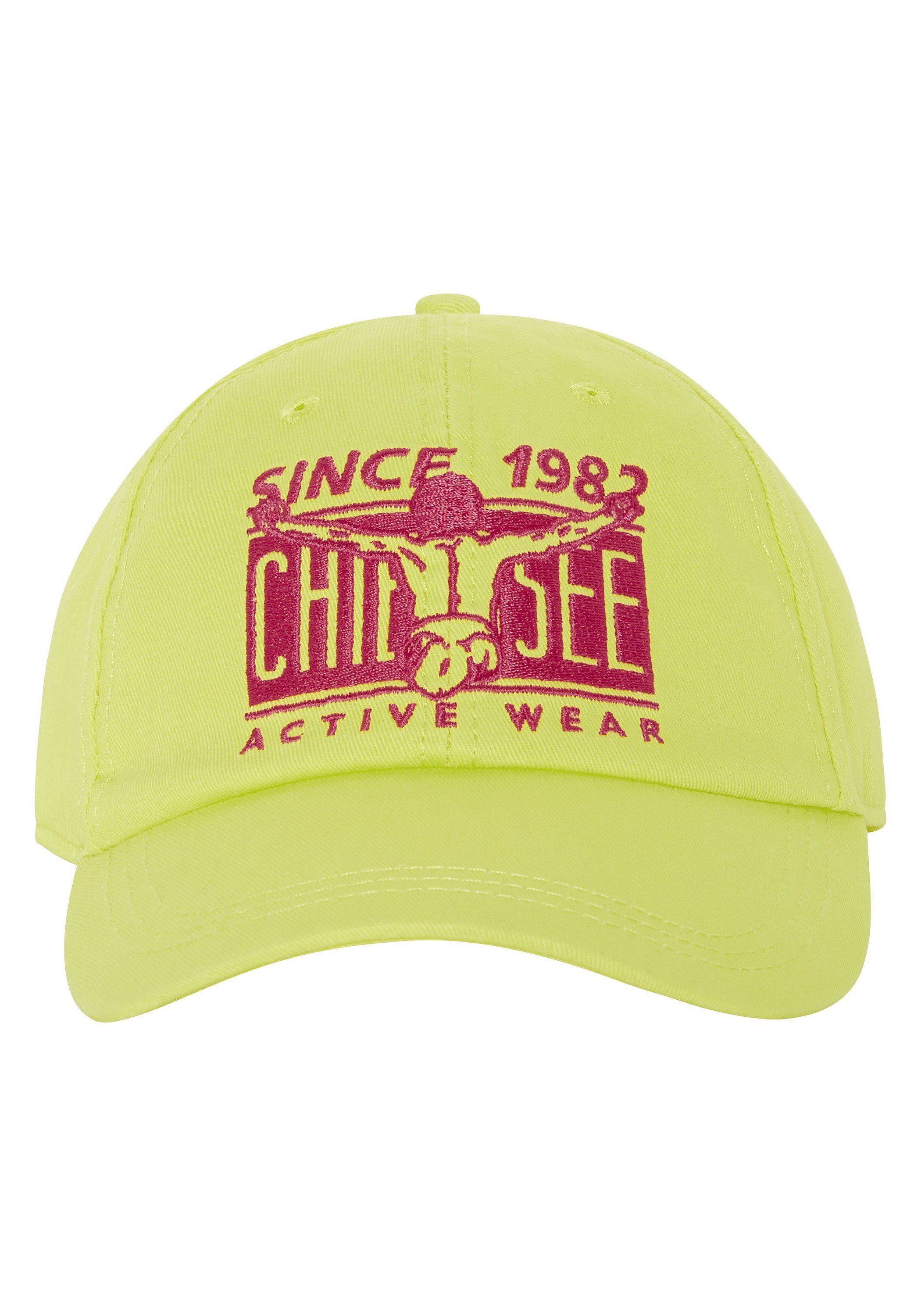 Chiemsee Snapback Cap Cap mit Jumper-Stitching 1
