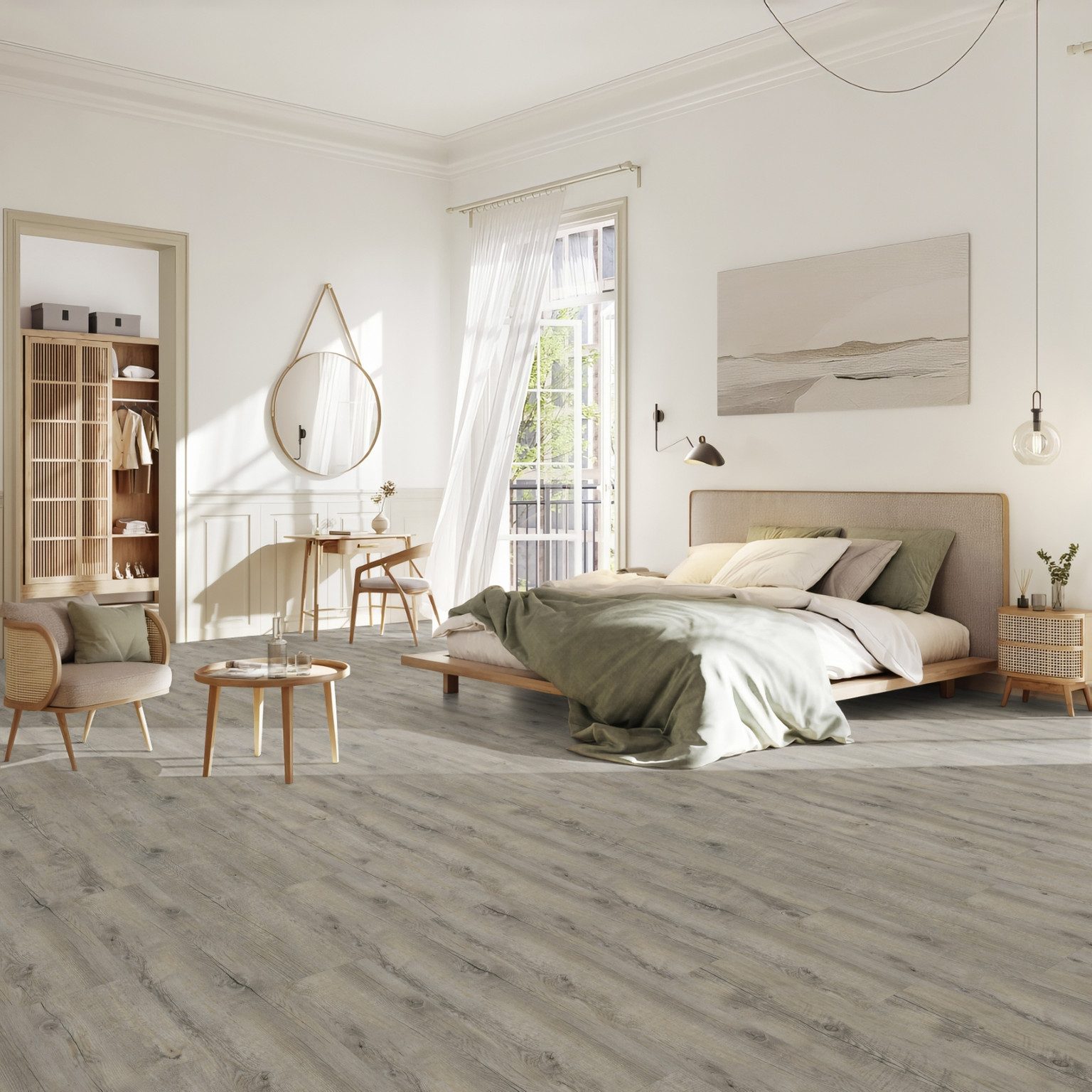 Gerflor Vinylboden Gerflor Landhausdiele, 229 x 1250 x 5,7 mm, NKL 33/42, NS ca. 0,55 mm, mit Microfase, inkl.
