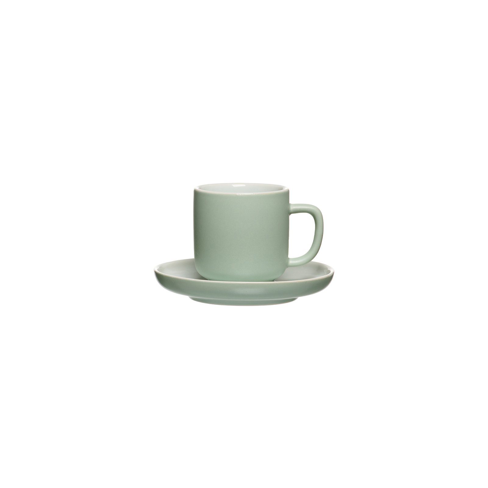 Mint Espressotasse & Breker 100 ml, mit Untertasse Espressotasse Ritzenhoff Jasper Keramik