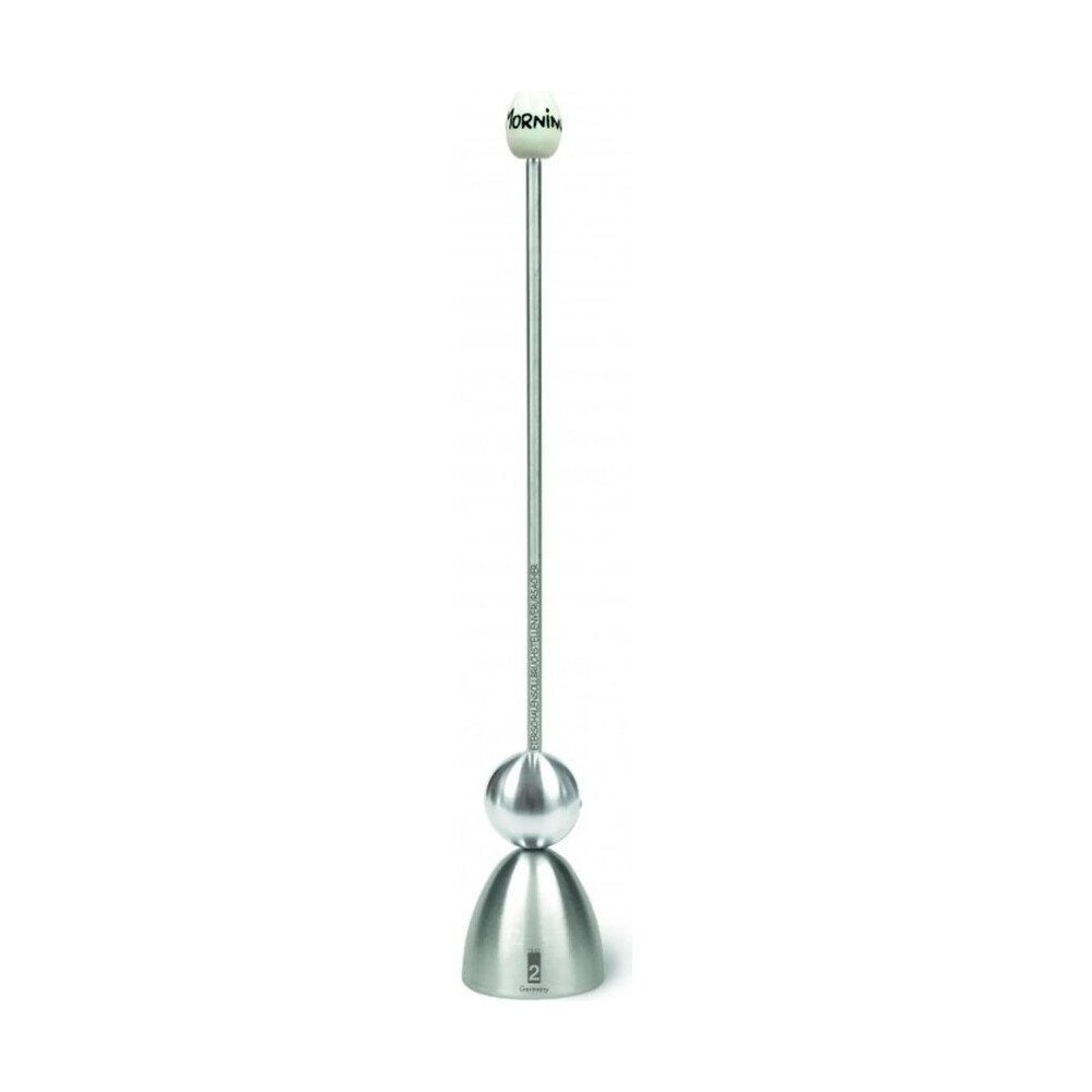 Take2-Design Eierköpfer Eierköpfer Clack 25 cm Keramik Edition 2 Good Morning, (1-tlg), Eierköpfer Clack, Ø4cm, Edelstahl, mehrfarbig