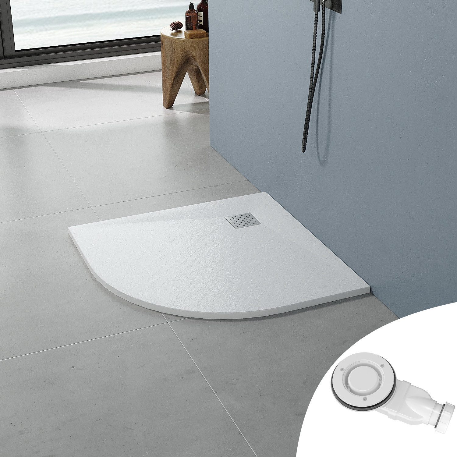 AQUABATOS Duschwanne Duschtasse 90x90 80x80 120x90 120x80 120x100 140x90 Ec günstig online kaufen