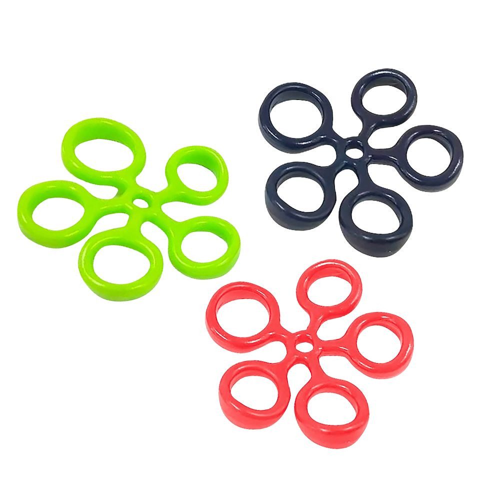 Sport-Thieme Handmuskeltrainer Fingertrainer-Set Flex, 3 Stärken: für jeden Trainingsstand