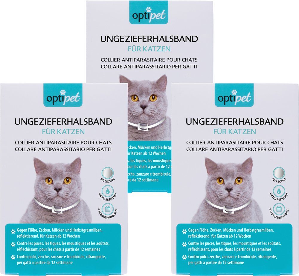 Tier-Halsband Flohhalsband für Katzen Zeckenhalsband