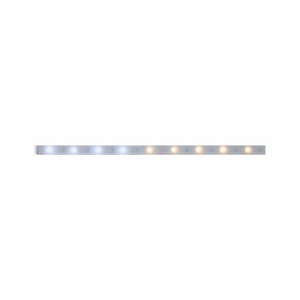 Paulmann LED-Streifen Paulmann MaxLED-Stripe 250 Silber Protect Cover 1m,  Dimmbar nicht Smart Home-fähig ohne Bewegungsmelder