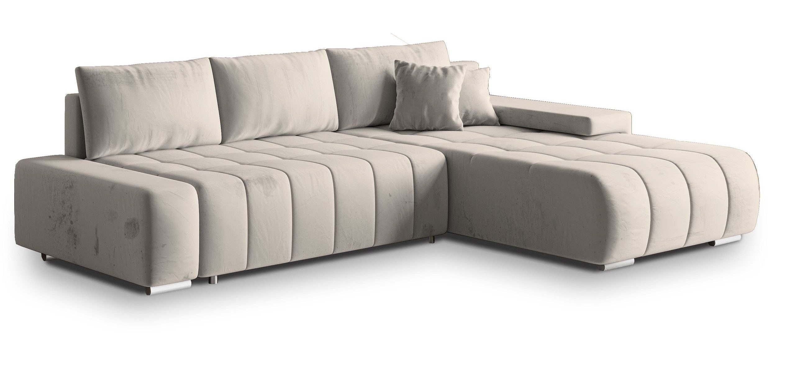 Masseno Ecksofa ALESE mit Schlaffunktion L-Form, günstig online kaufen