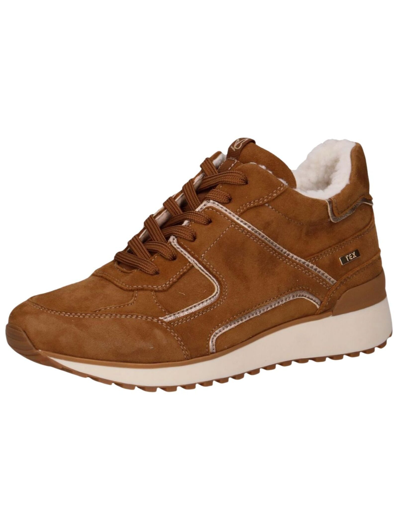 Sneaker Veloursleder/Lederimitat . Sneaker