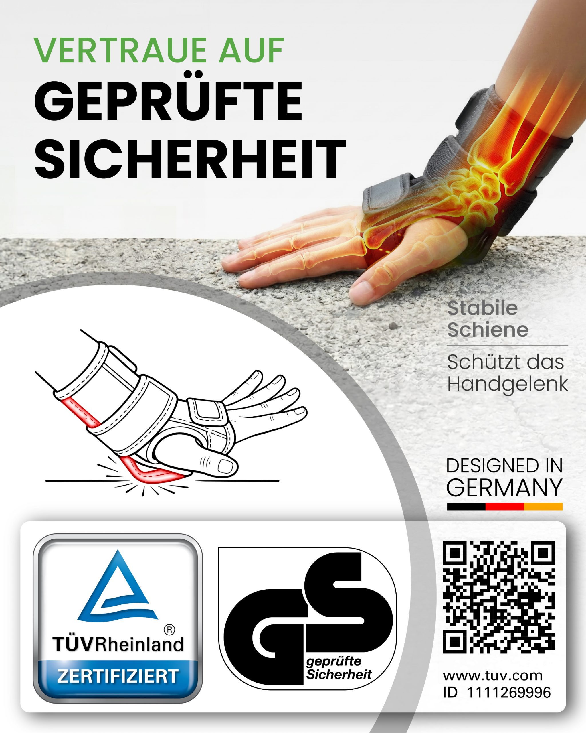 99FLIPS Protektoren-Set 3-12 Jahre Protektoren Mädchen mit Ellenbogenschoner Knieschützer (Knieschoner Set Kinder, 6-tlg., Schützer Set Kinder Knieschoner Handgelenkschützer Skateboard Inliner), GS Zertifiziert - Deutsche Marke