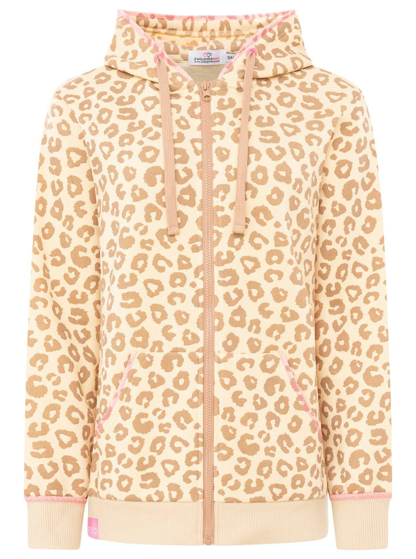 Zwillingsherz Kapuzensweatjacke "Soft Leo" Mini-Me, mit günstig online kaufen