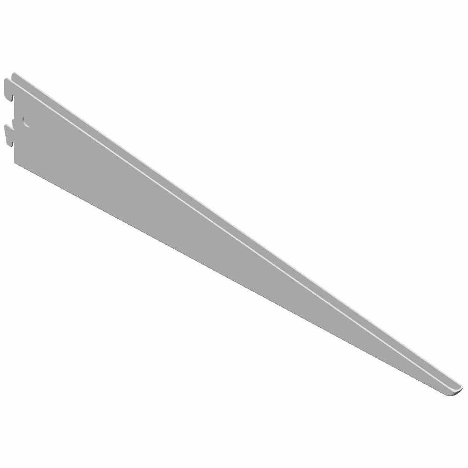 Regal U-Träger, Länge: 470 mm, weiß Tragkraft: 55 kg