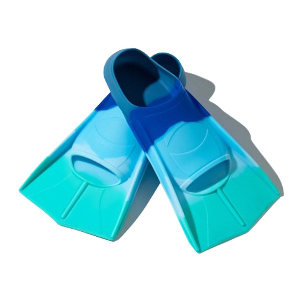 Coonoor Flosse Kinder Schwimmflossen aus Silikon, leicht, rutschfest und komfortabel, Mitgeliefertes Netzbeutel,Spezielle Wasserführung,Starke Schubkraft