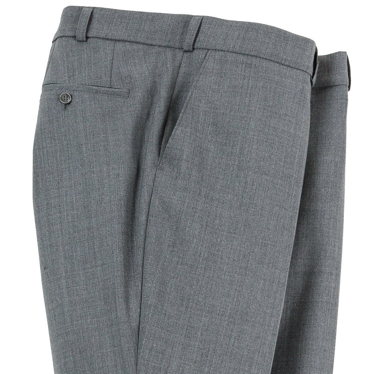 Club of Comfort Anzughose XXL Club of Comfort elegante graue Hose Stretch