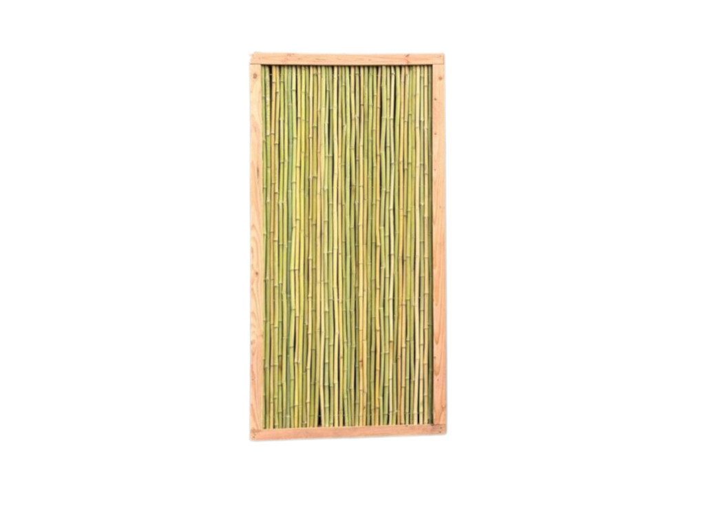 Outgarden Sichtschutzelement Outgarden Holz Sichtschutzzaun Bambus Natur blickdicht