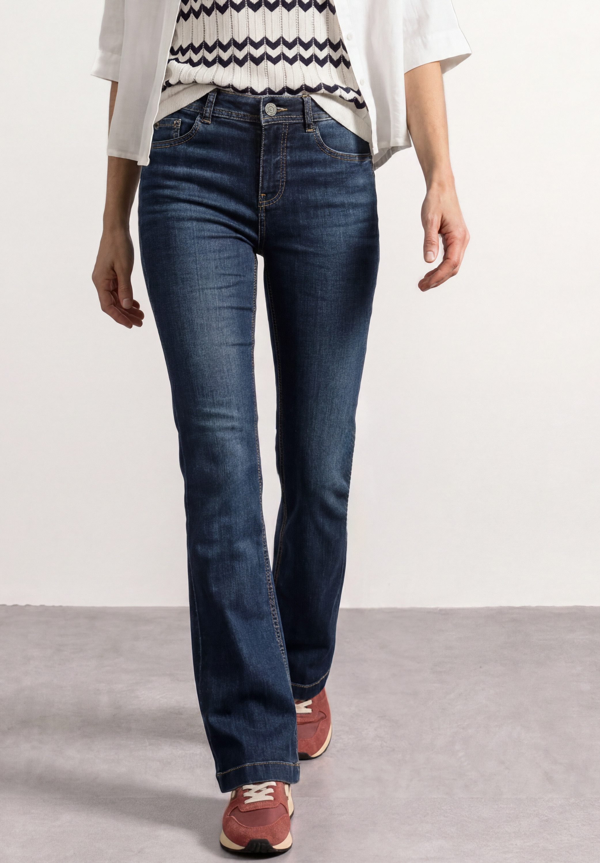 STREET ONE Slim-fit-Jeans High Waist – Bild 2 von 5