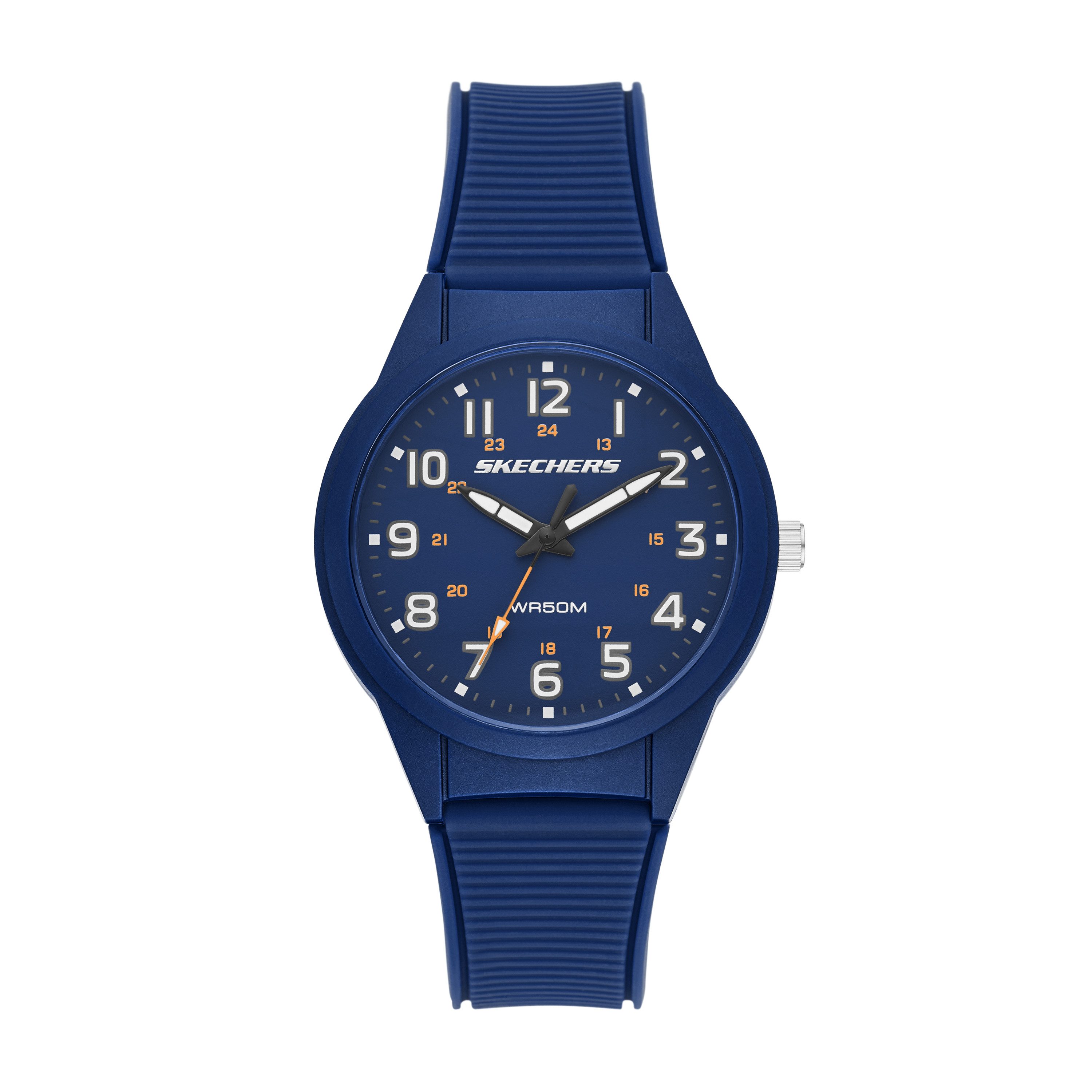 Skechers Quarzuhr Hillview SR5313, Armbanduhr, Silikonarmband, analog