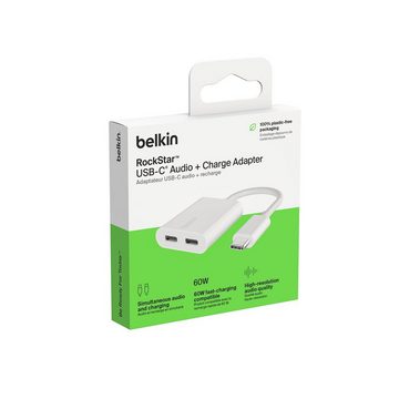 Belkin RockStar USB-C Audio- und Ladeadapter Audio-Adapter USB Typ C