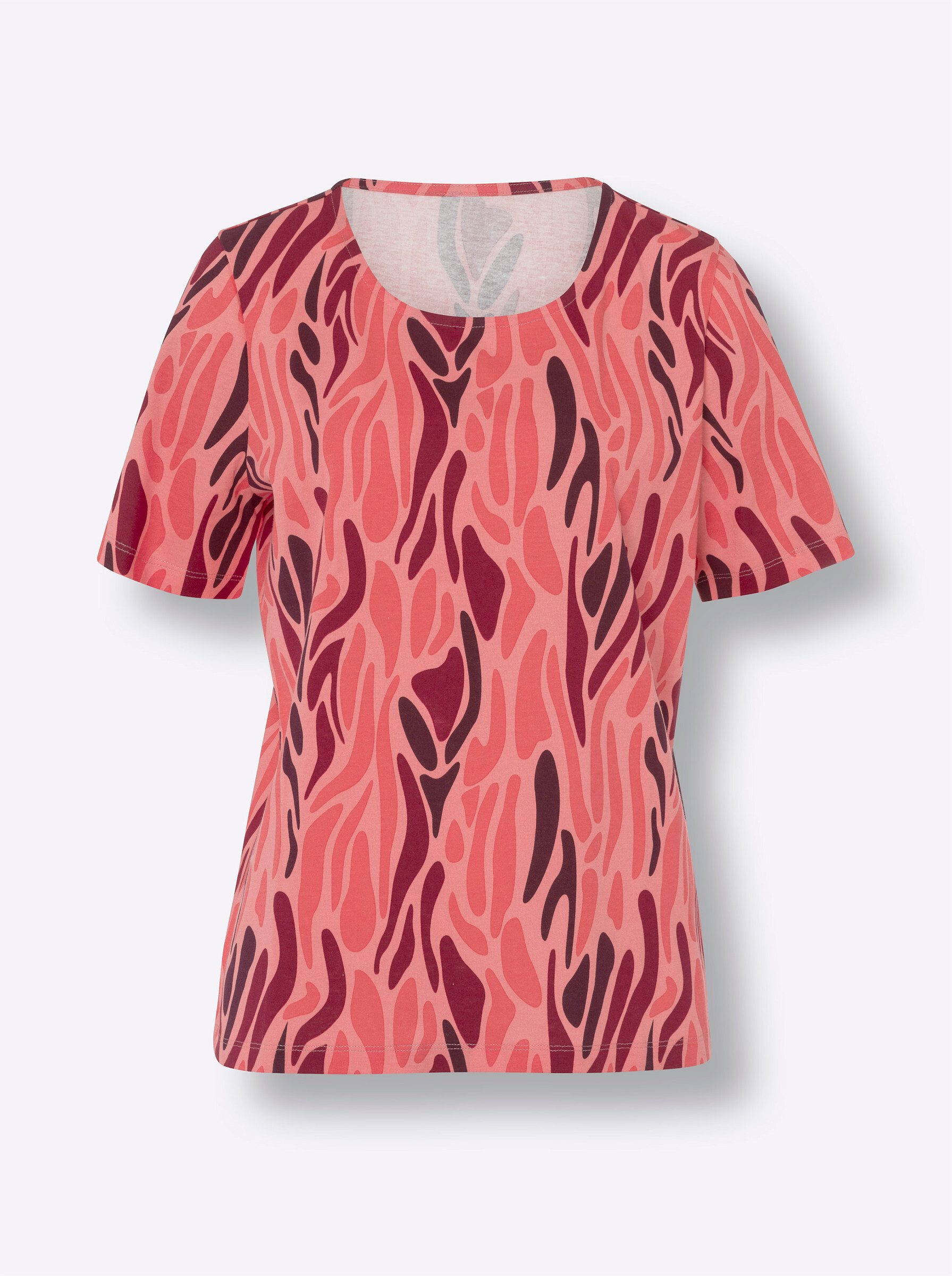 T-Shirt Rundhals-Shirt Kurzarm
