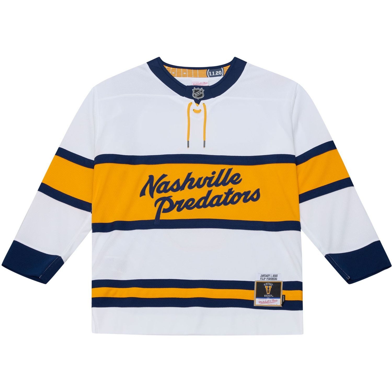 Mitchell & Ness Eishockeytrikot Filip Forsberg 2000 Nashville Predators NHL Jerse
