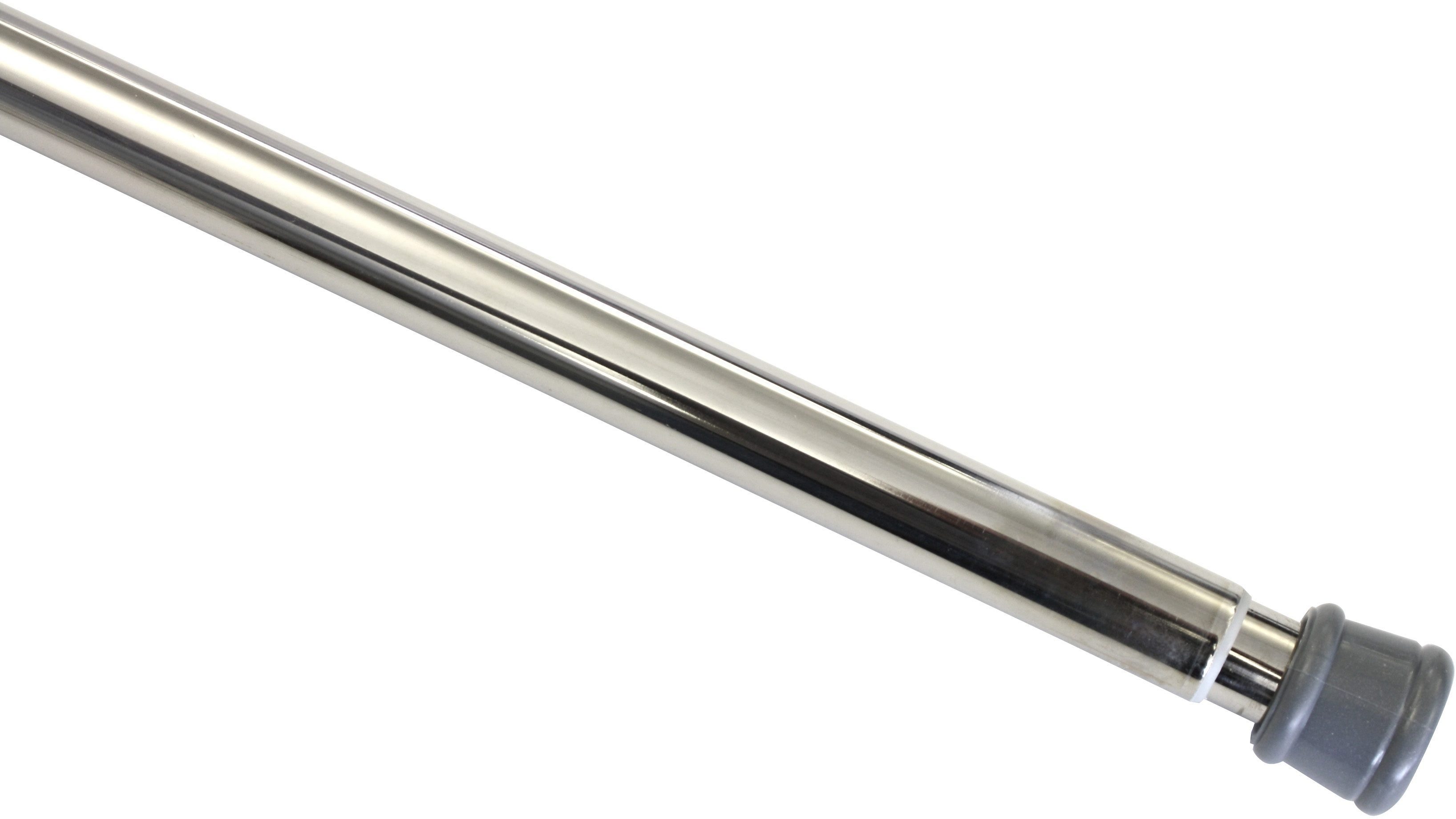 GARDINIA Scheibenstange Spannstange Ø 23/26 mm, ausdrehbar, ohne Bohren, geklemmt, Metall, vielseitig einsetzbar
