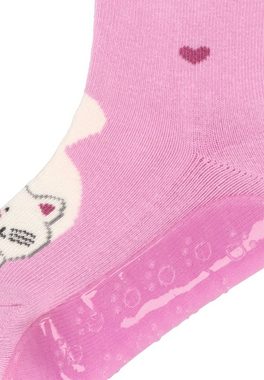 Sterntaler® ABS-Socken Fliesen Flitzer AIR Katze