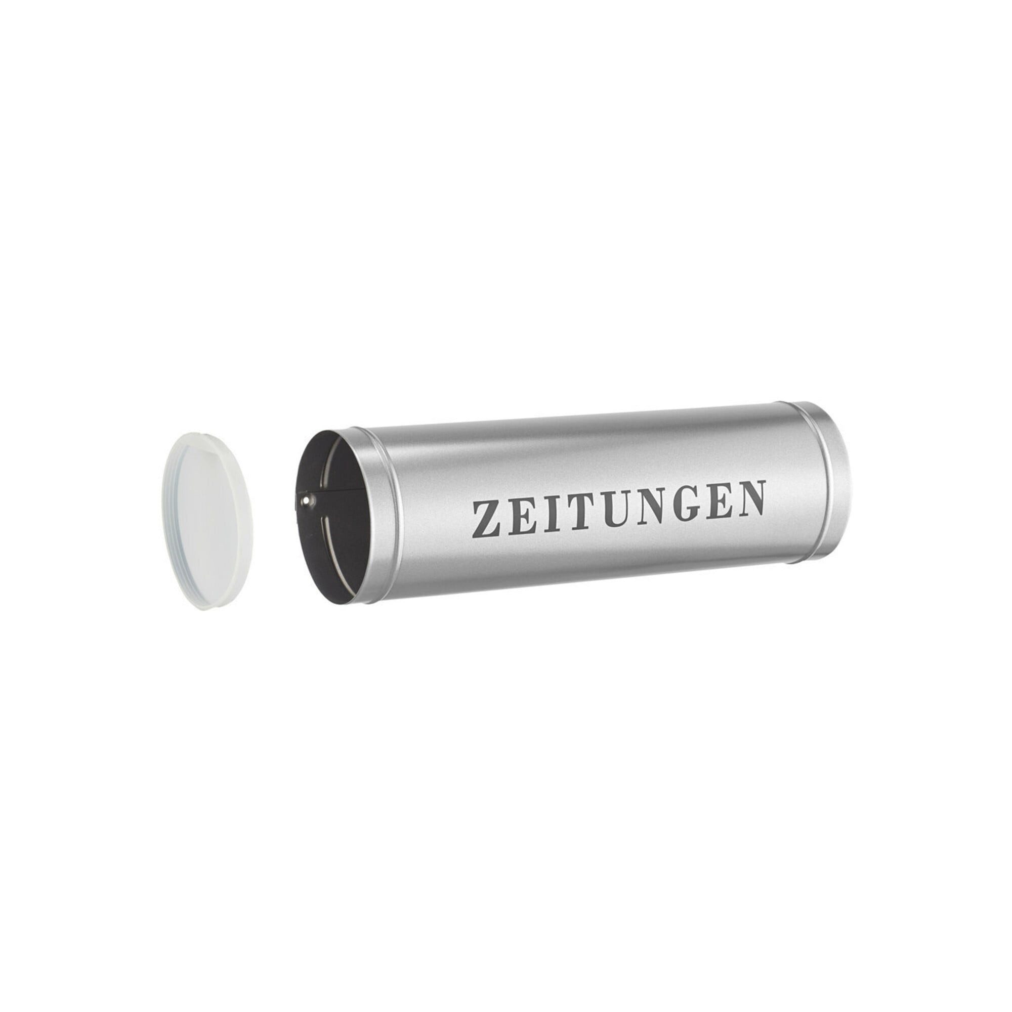 Burg Wächter Briefkasten Burg-Wächter Zeitungsro. mit Deckel, 800 Si zum Anschrauben Stahlblech