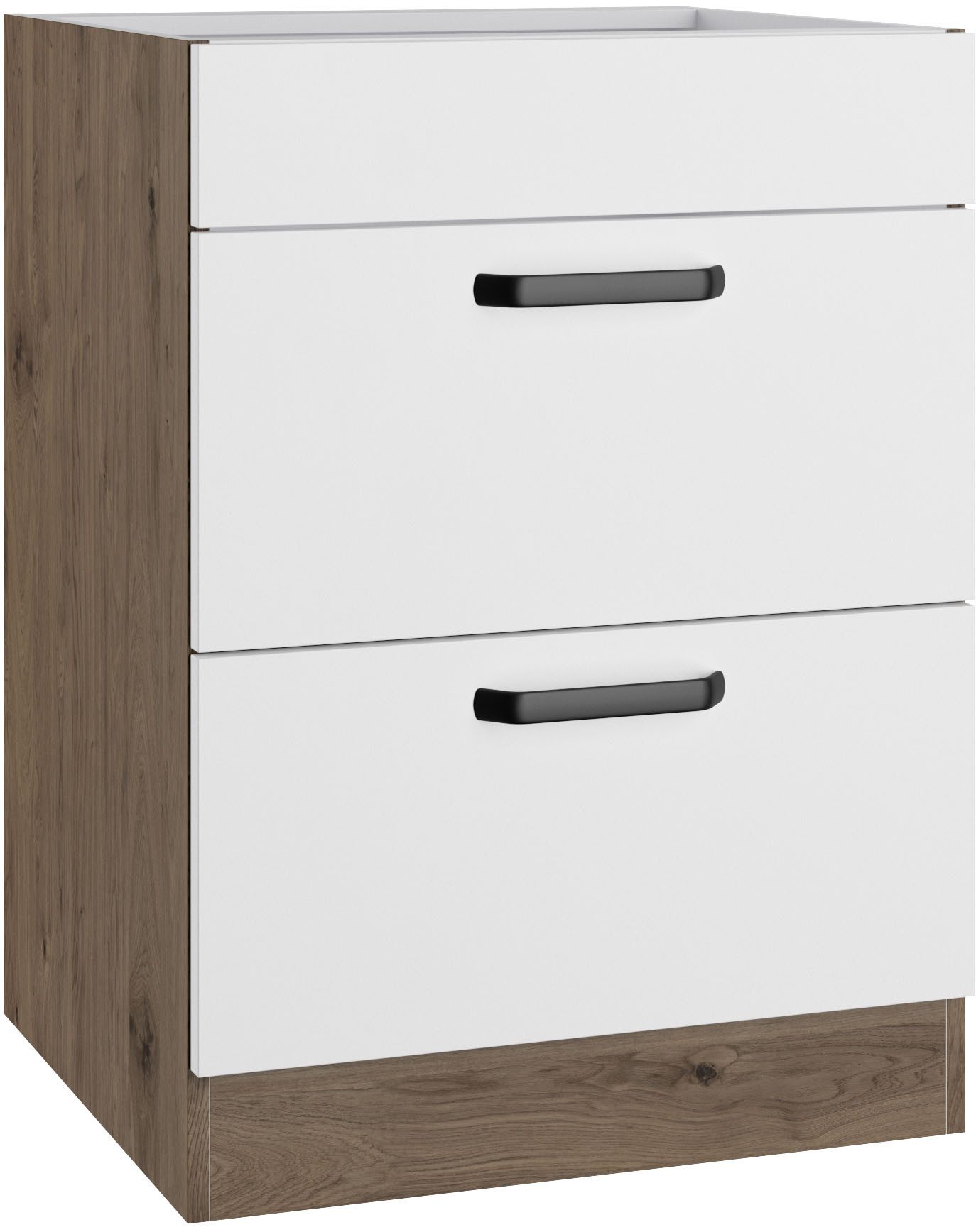 wiho Küchen Kochfeldumbauschrank Elba Breite 60 cm