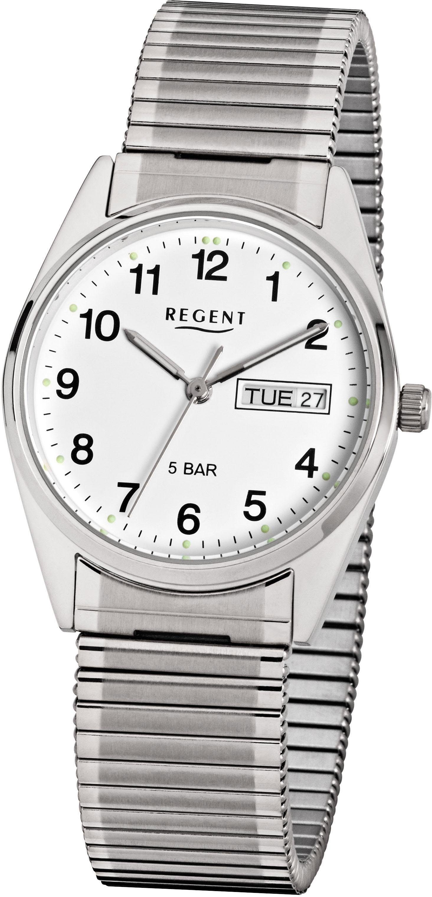 Regent Zugband Quarzuhr mit 1195.40.99,