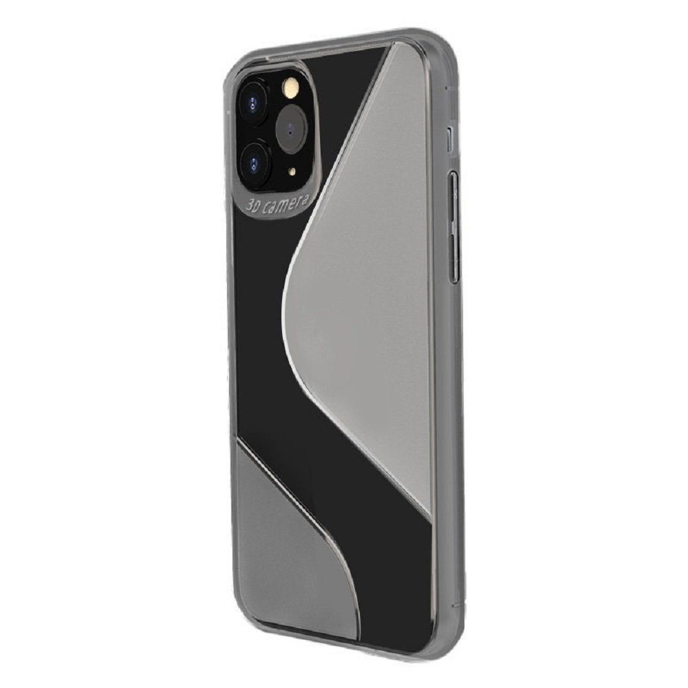 cofi1453 Handyhülle S-Line Hülle Bumper kompatibel mit iPhone 11, Case Cover Schutzhülle Bumper