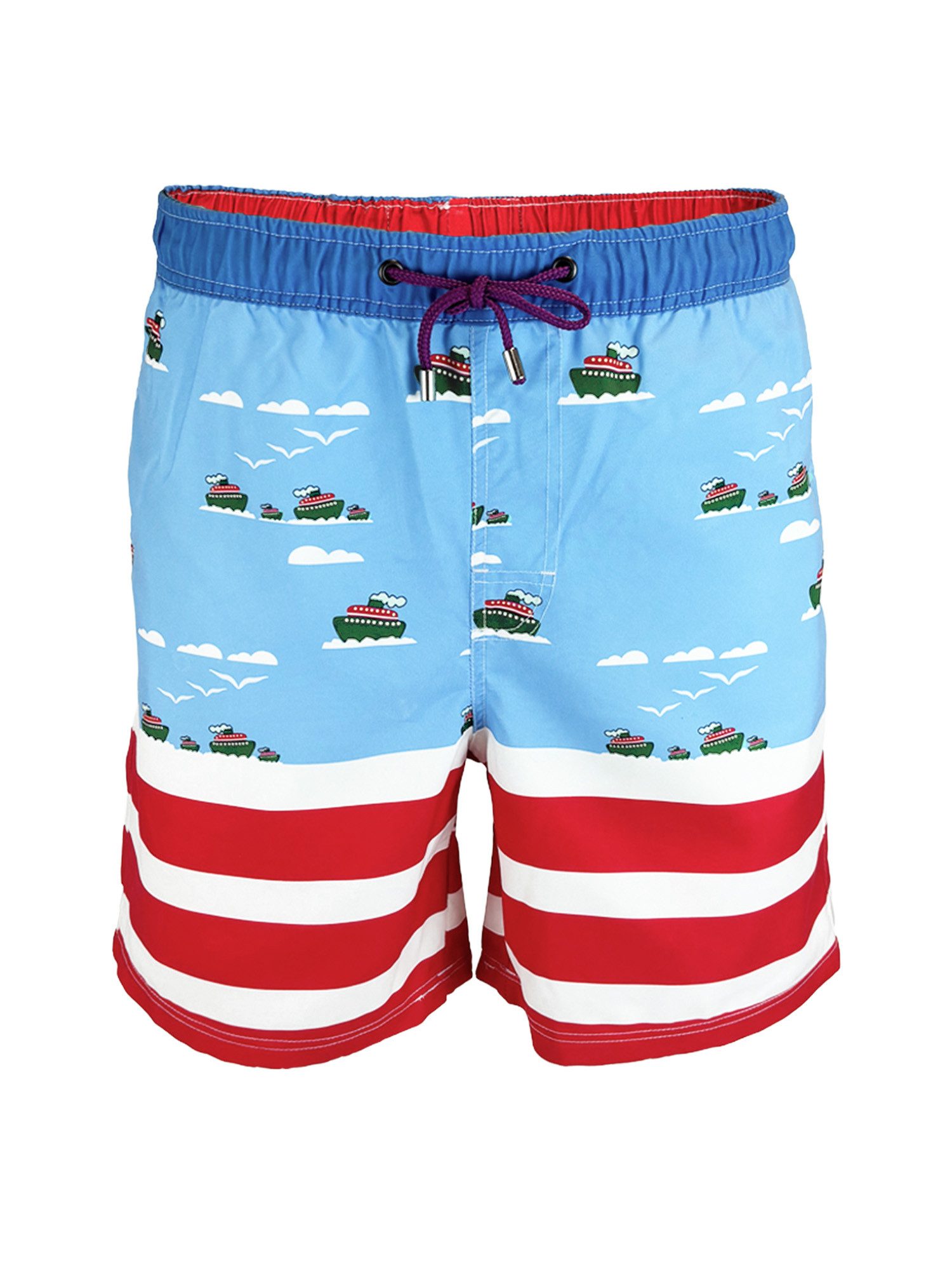 UnaBux Badehose WATER GIRAFFE Bade-Shorts Speedo eng