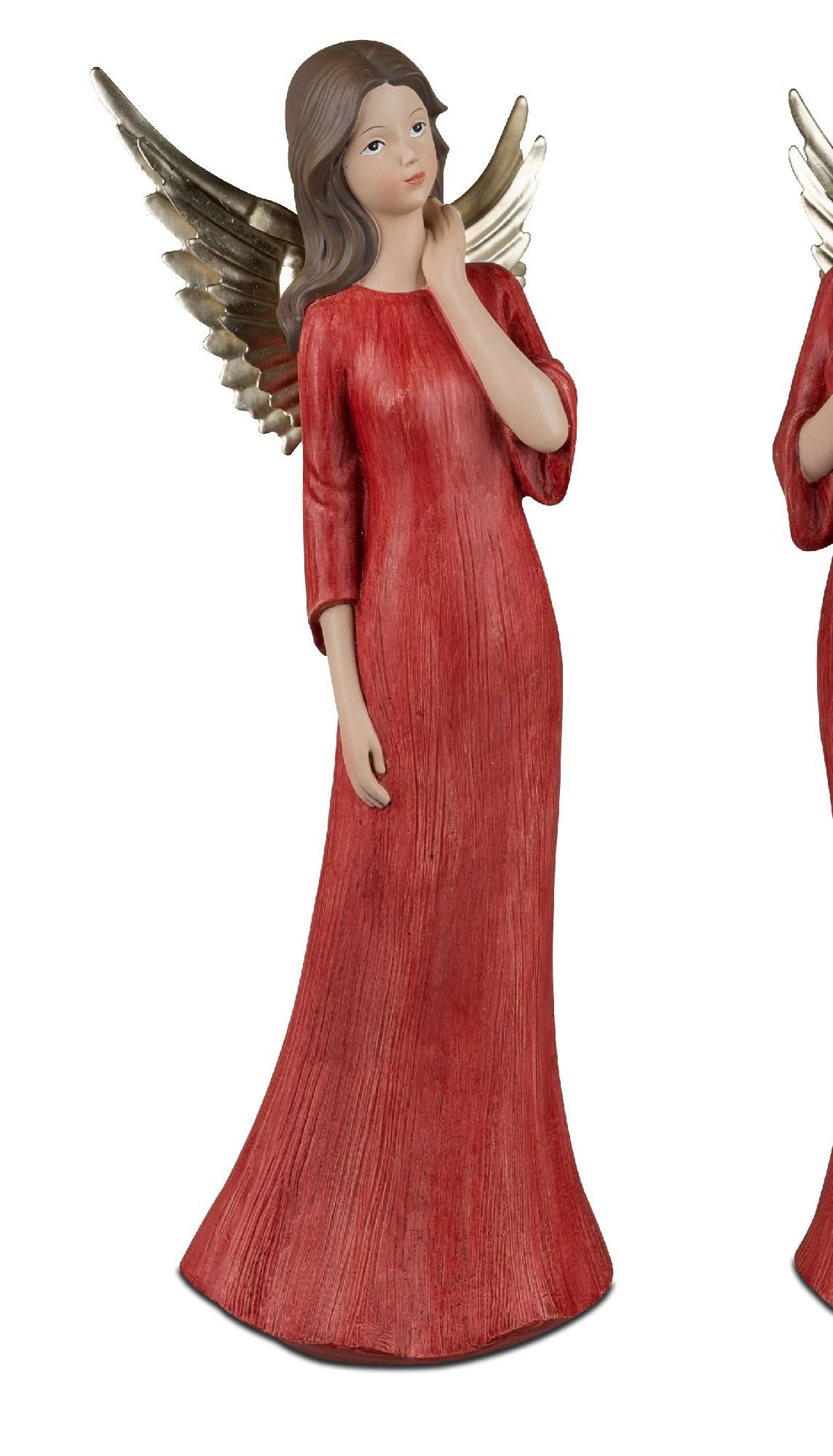 formano Dekofigur Klassik, Farbe: Rot, Motiv: Engel