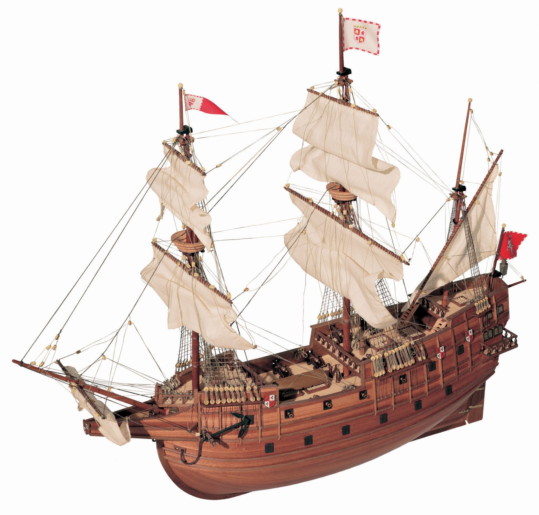 Modellbausatz San Martin Maßstab 1:90 Schiffsbausatz