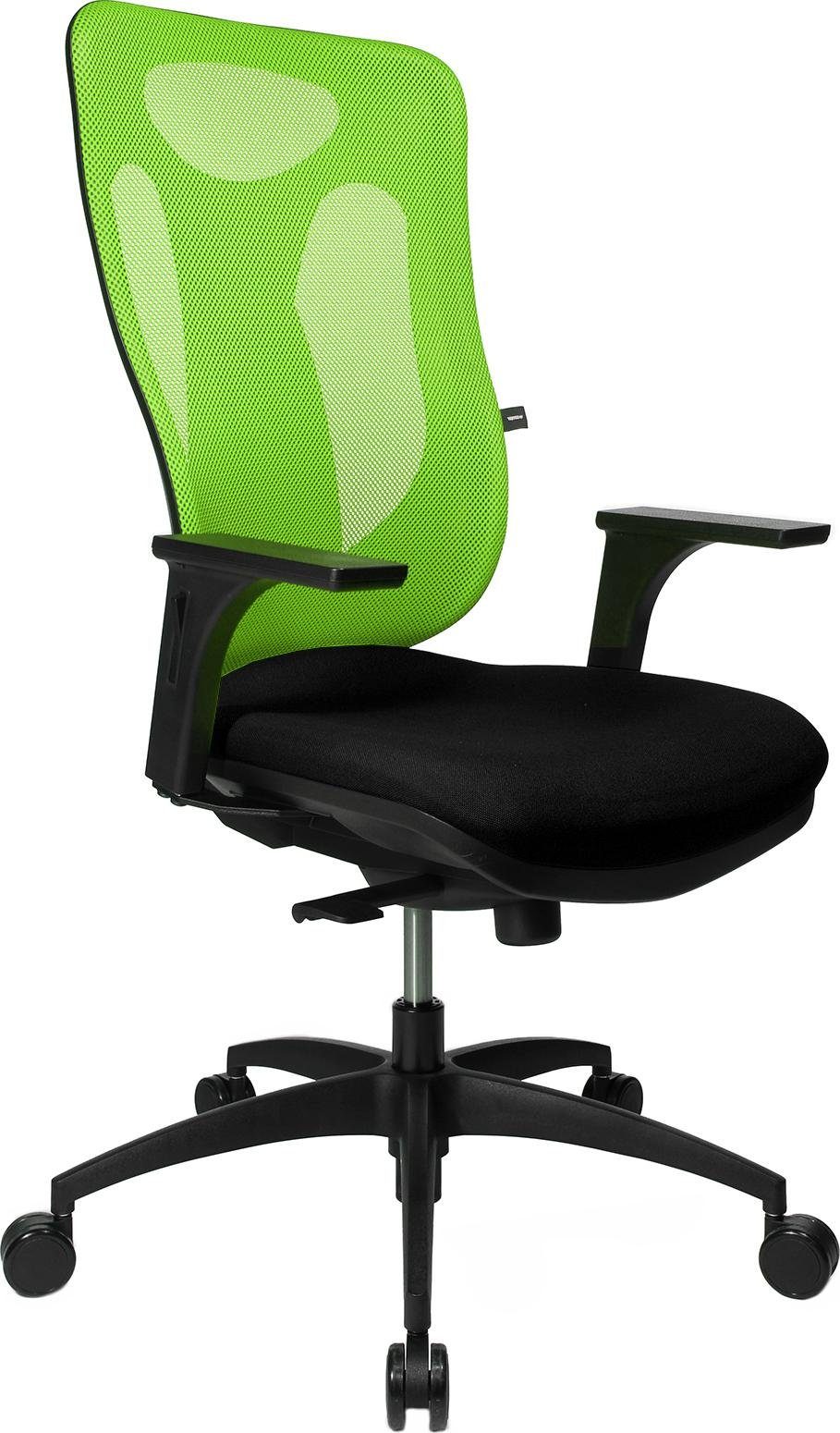 Pro Net TOPSTAR 100 Bürostuhl schwarz/grün