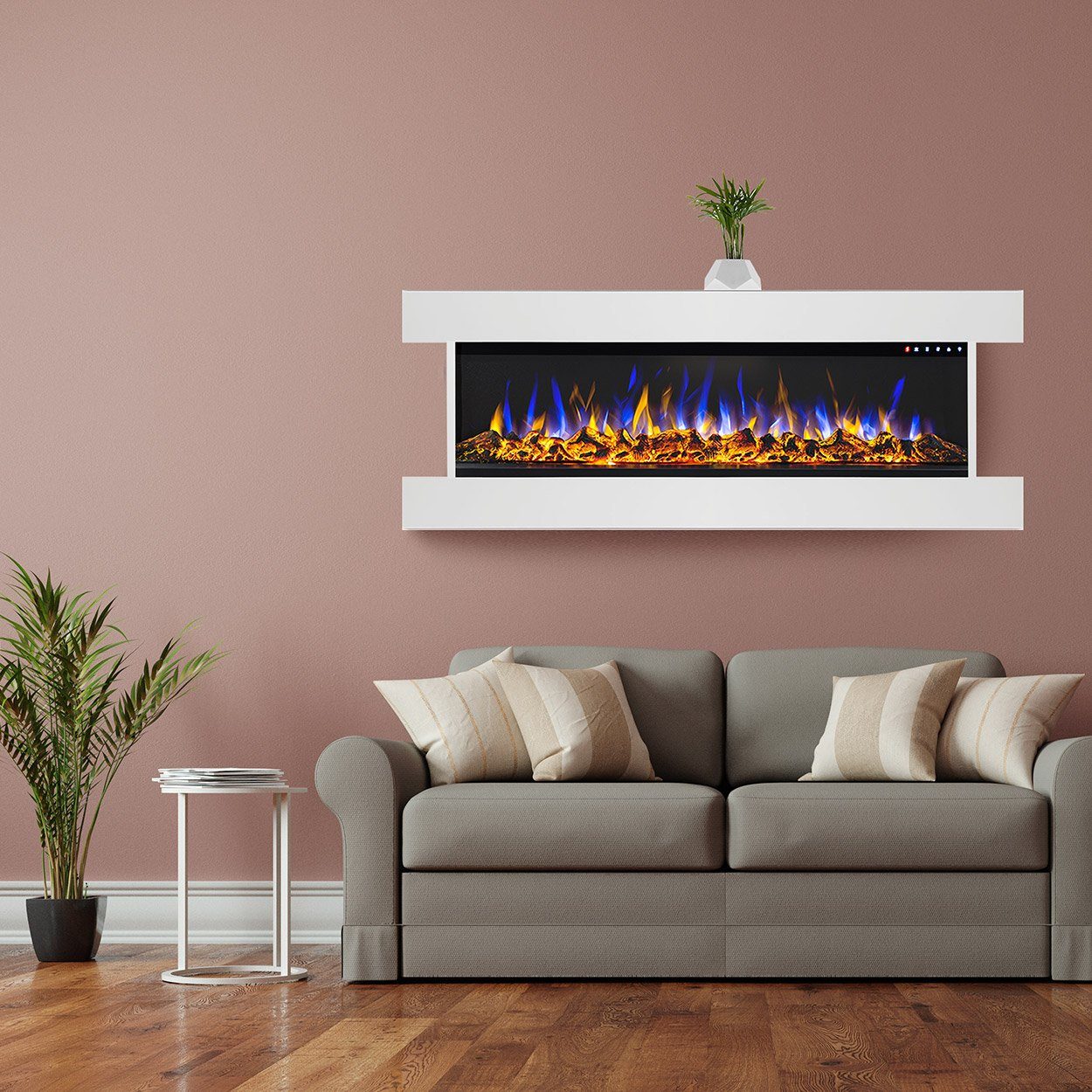 GLOW FIRE Elektrokamin Insert Clear, mit Heizfunktion bis 1600W, Fernbedien günstig online kaufen