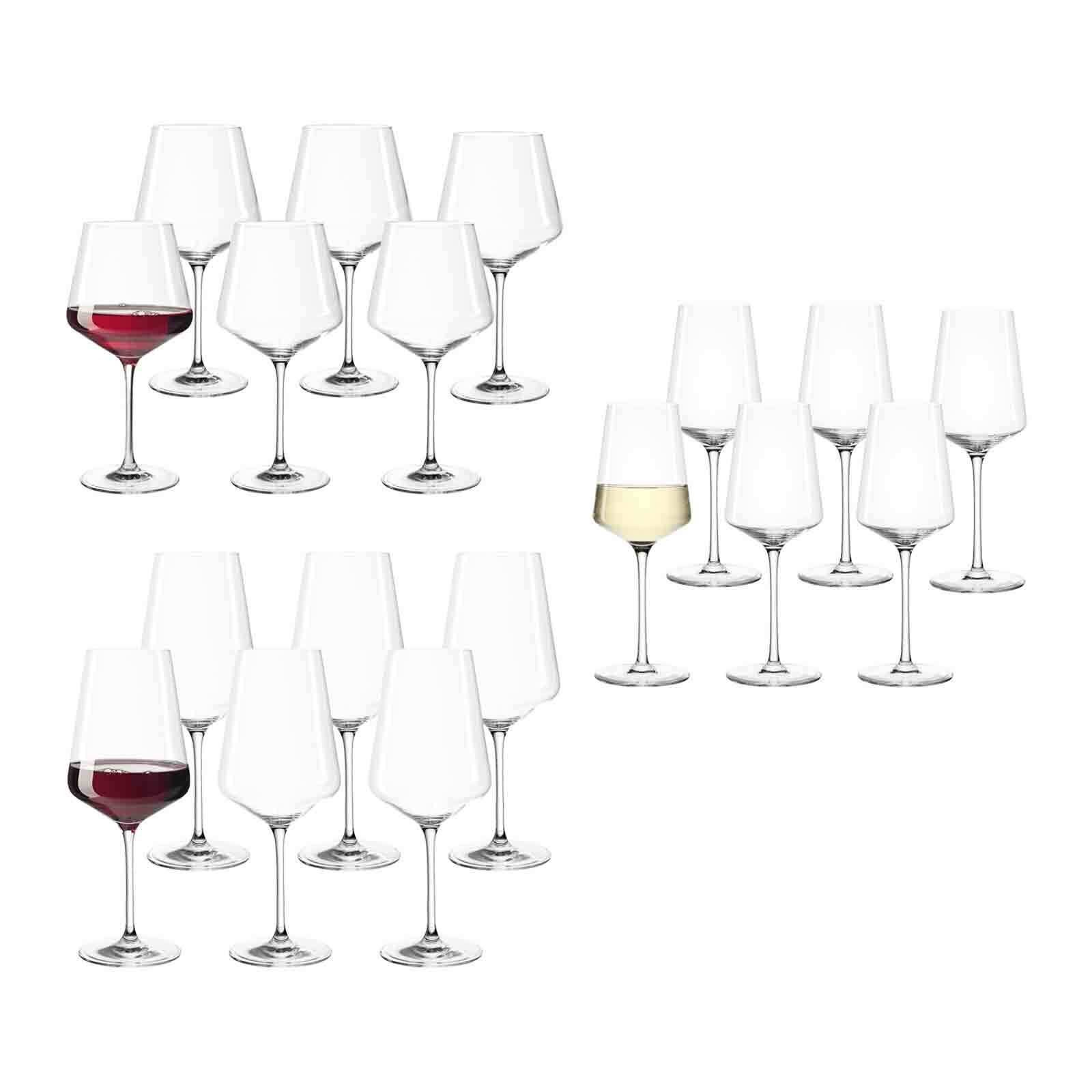 LEONARDO Glas Puccini Set, und Wein- Sektgläser Glas 18er