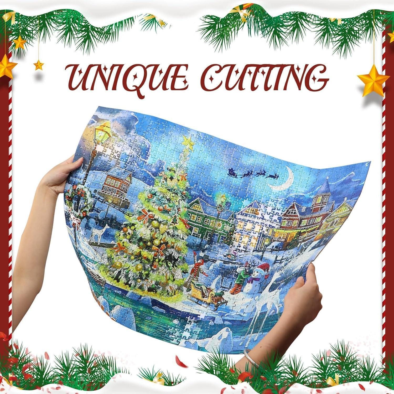 LuxusKollektion Spielzeug-Adventskalender Adventskalender Puzzle 1008 Teile günstig online kaufen