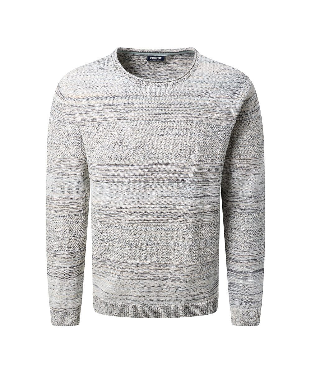 Pioneer Authentic Jeans Rundhalspullover Knit 1/1 Crew Neck