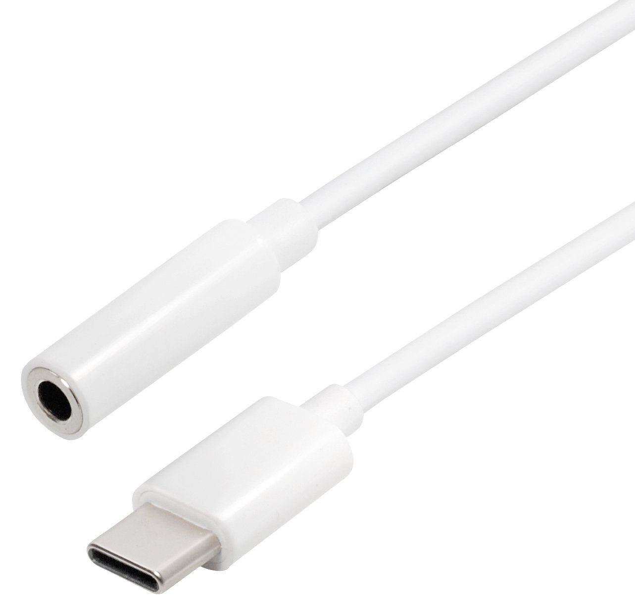 Maxtrack Smartphone-Kabel, USB, USB-C auf 3,5 mm Stereo Klinkenbuchse (100 cm), Kopfhörer Adapter USB C Klinkenbuchse