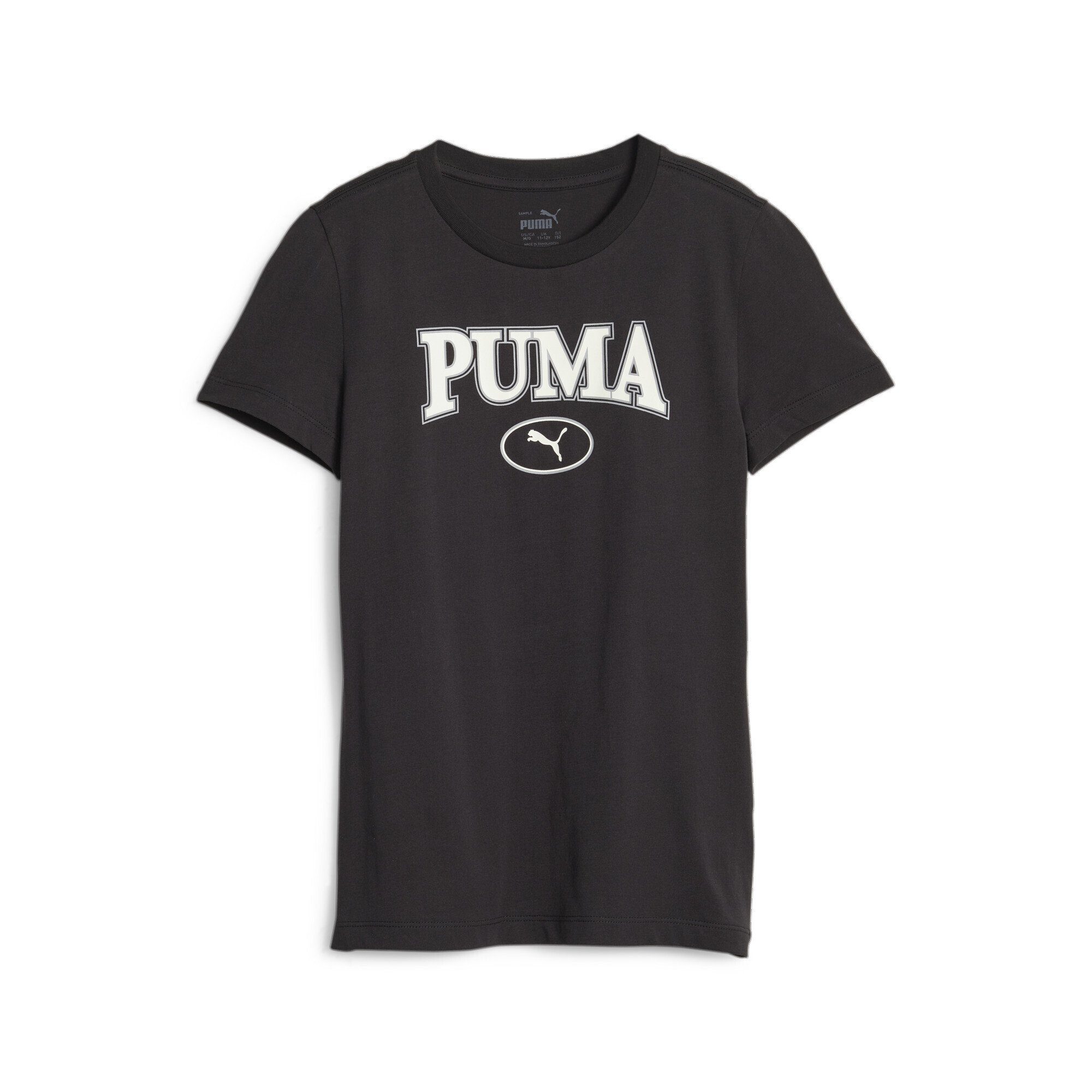 PUMA T-Shirt PUMA SQUAD Graphic T-Shirt Mädchen Black