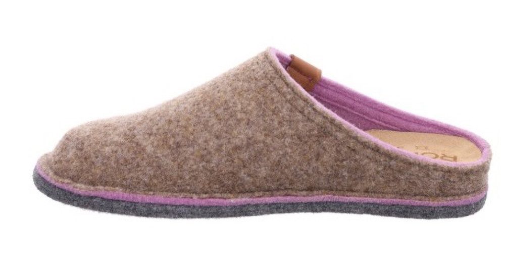 Rohde CALMYS N°15 Pantoffel Clog, Hausschuh, Homeslipper, Filz in melierter Optik