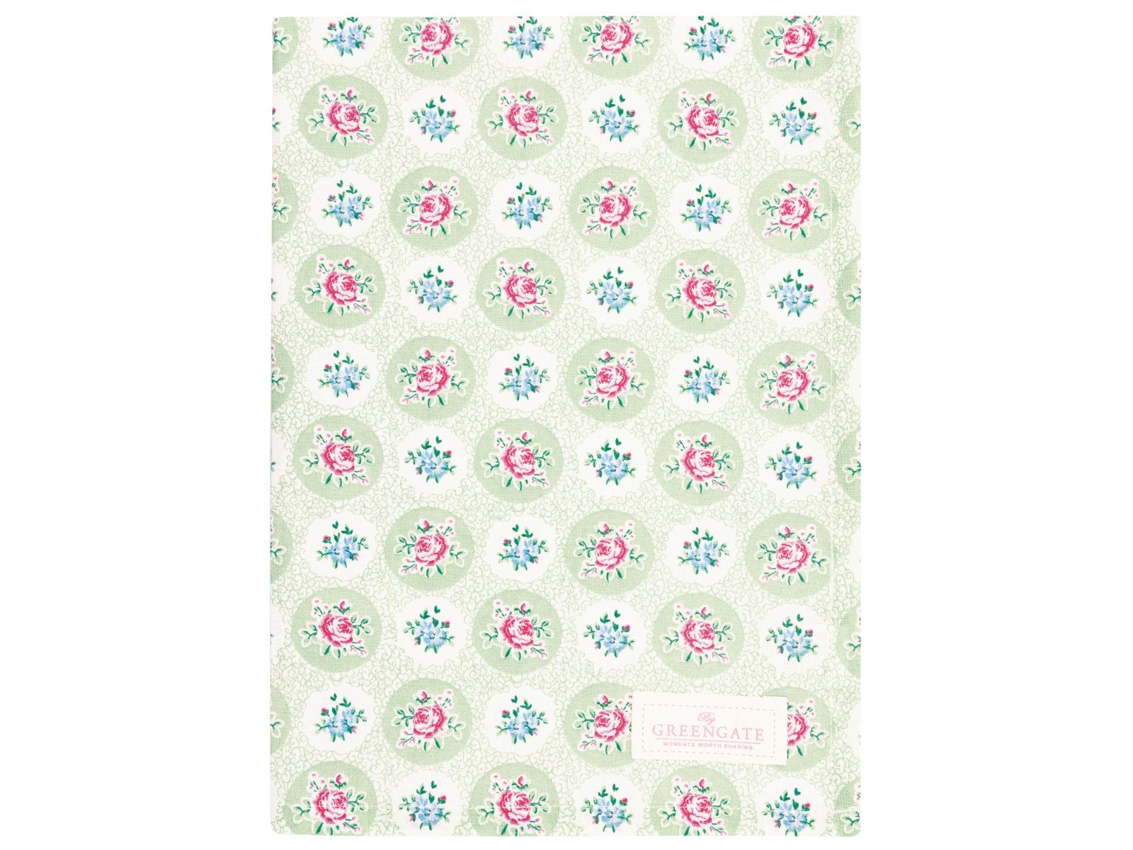 Greengate Geschirrtuch Elle Geschirrtuch pale green 70x50cm