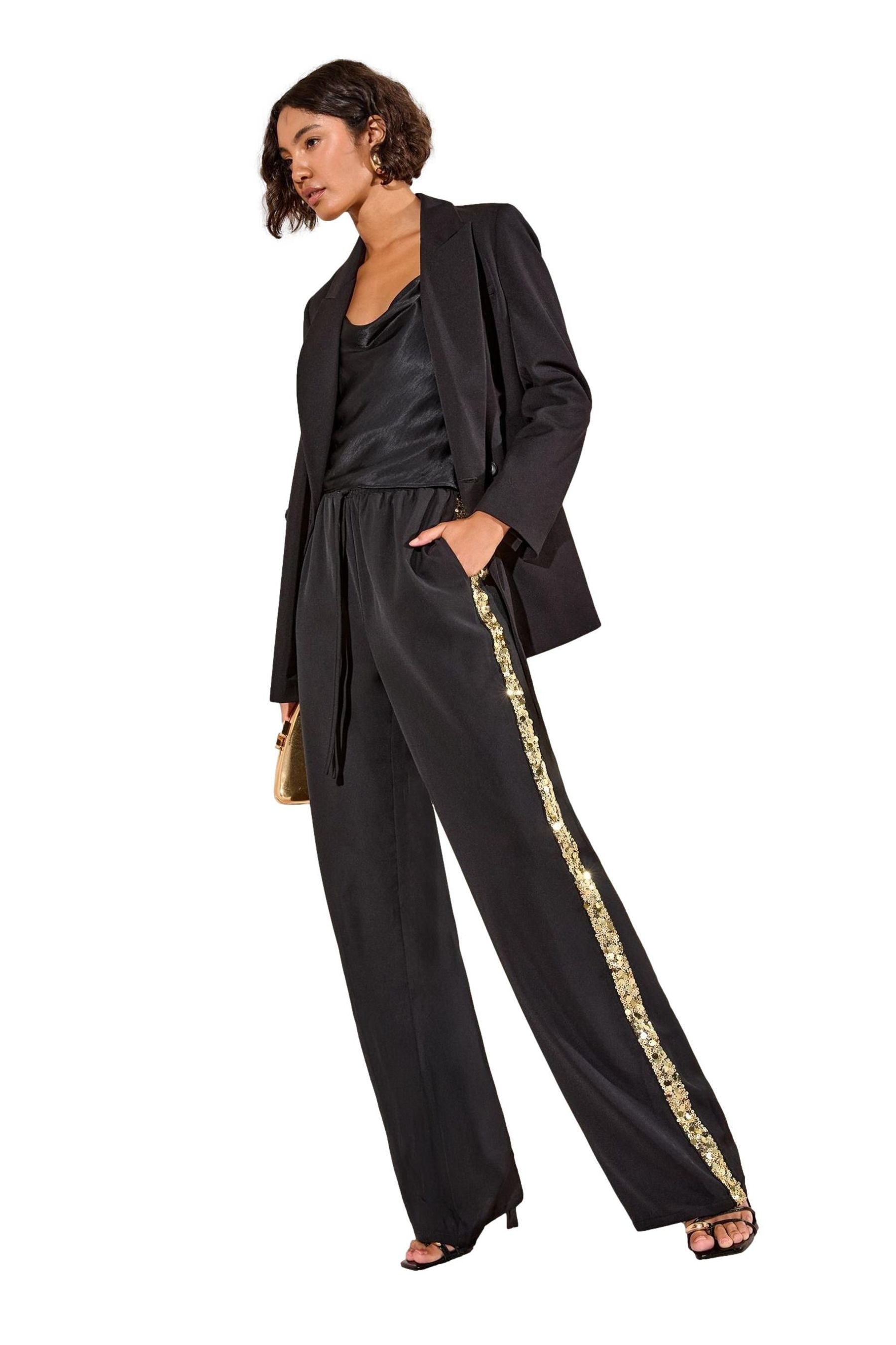 Friends Like These Stoffhose Friends Like These Hose mit Pailletten, Regula günstig online kaufen