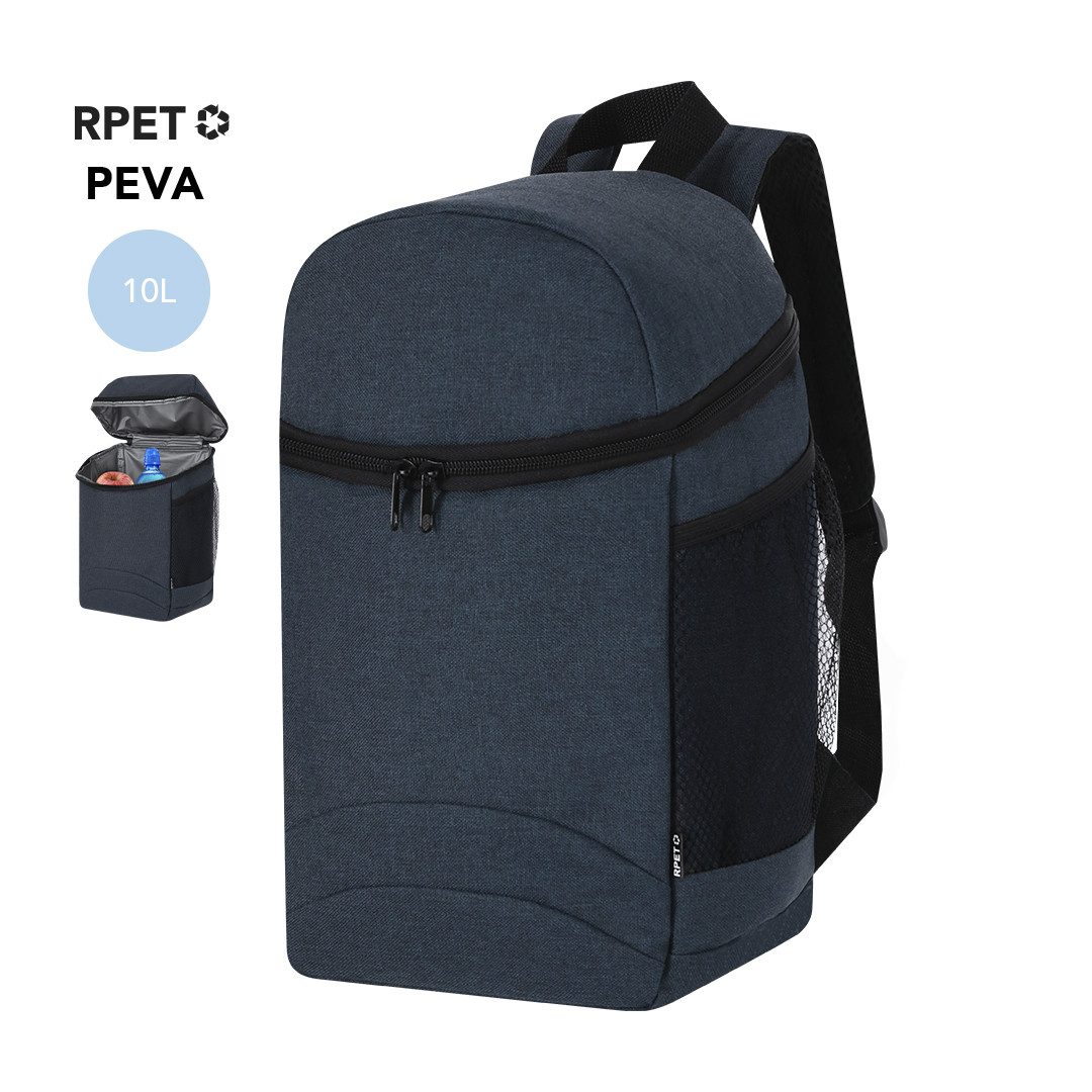 CABBEL Kühltasche Kühltasche Rucksack 10L – Isoliert, RPET Recycled, Camping & Picknick, 10 l, Kühltasche Rucksack