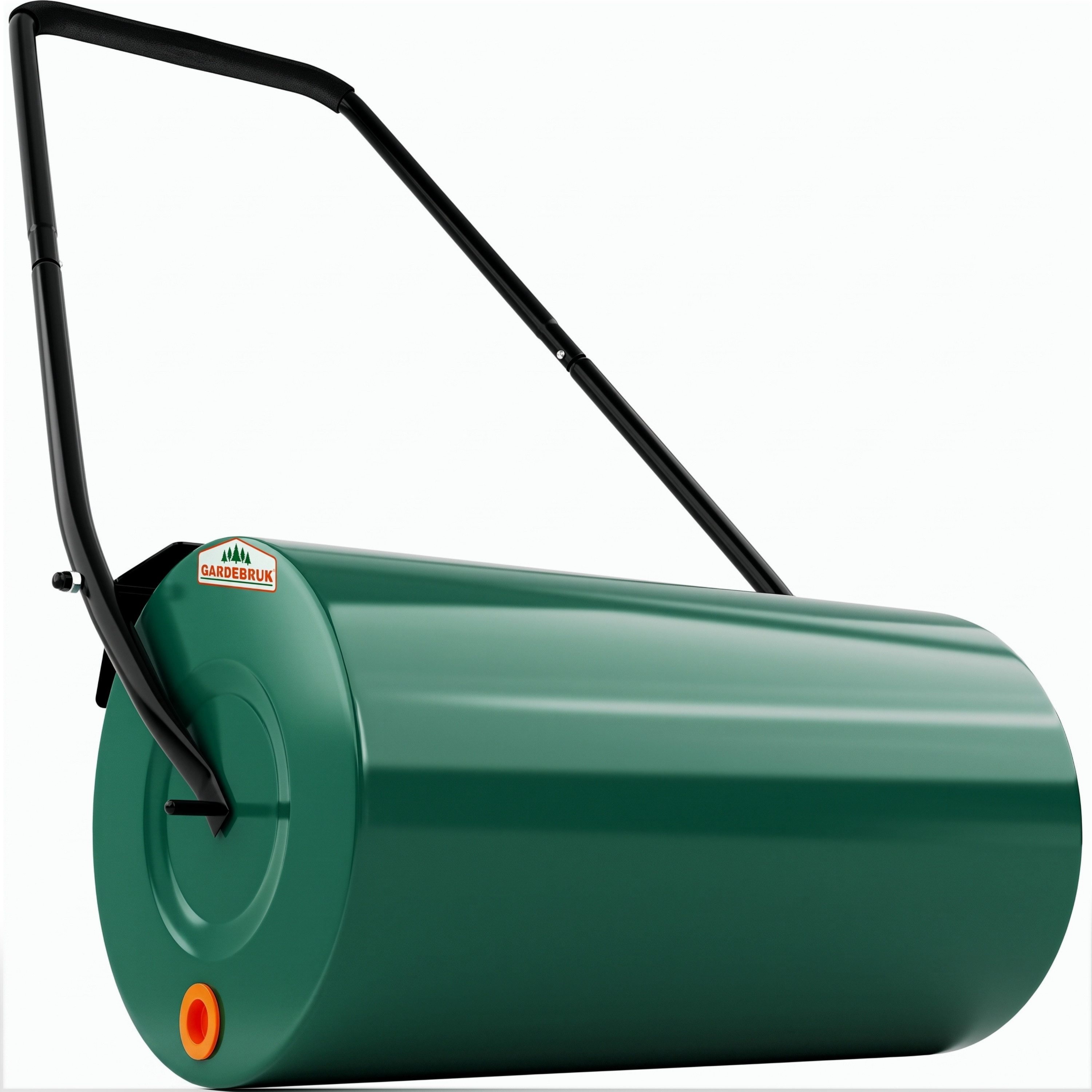 Gardebruk Rasenwalze,60cm 50L gepolsterter Griff befüllbar Handwalze Rasenroller Garten