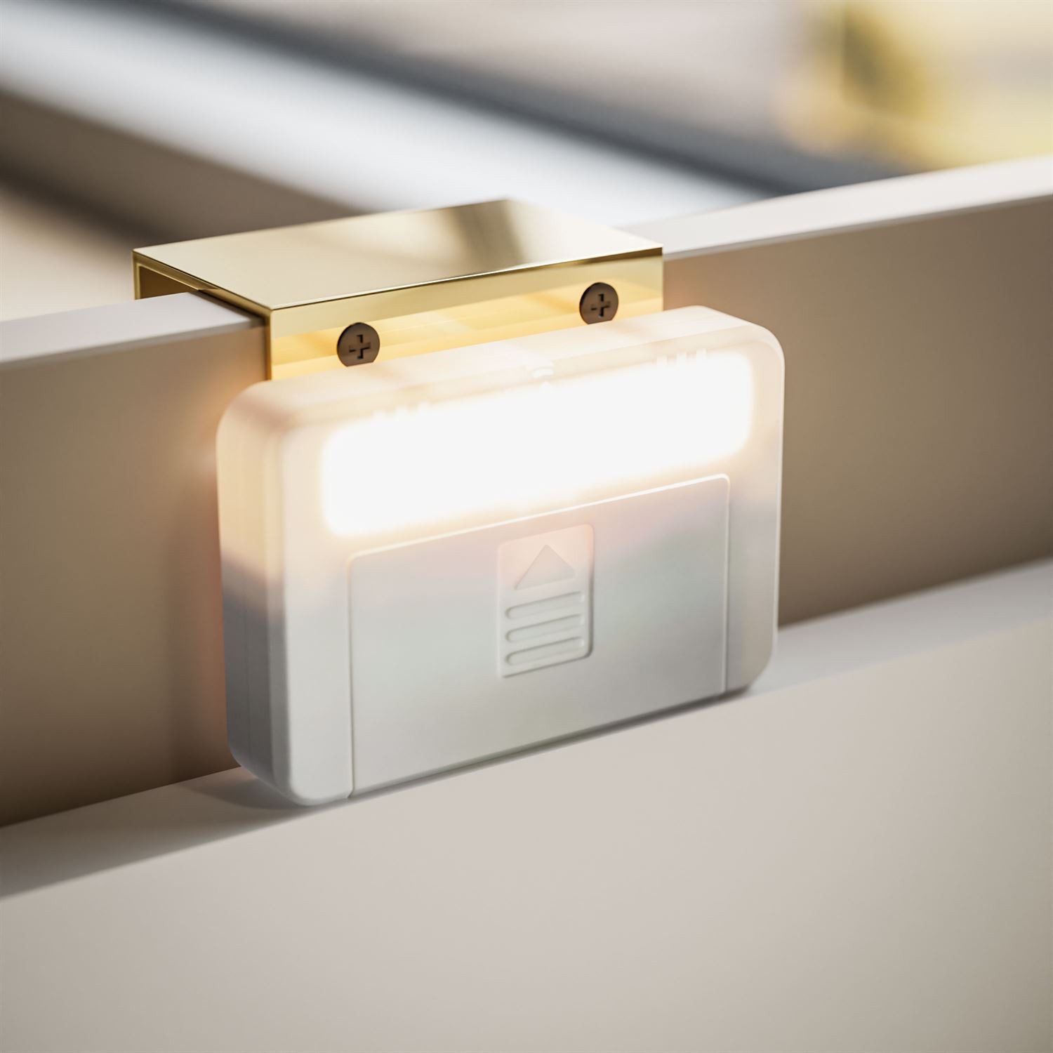 Lookway Nachttisch ALDO mit LED-Beleuchtung (1x Nachttisch), 38x46x33 cm – Bild 5 von 5