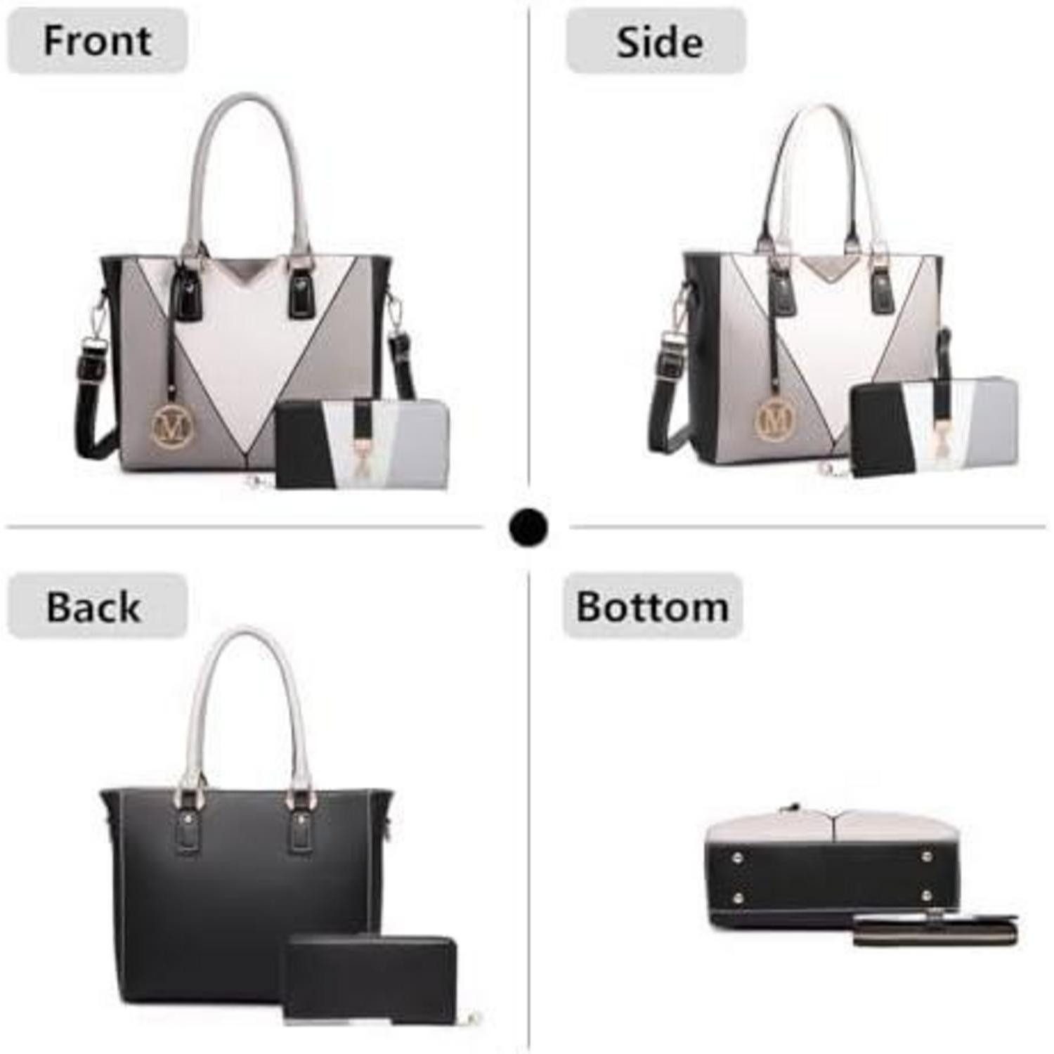 LuxusKollektion Handtasche Damen Handtasche Schultertasche Shopper Henkelta günstig online kaufen