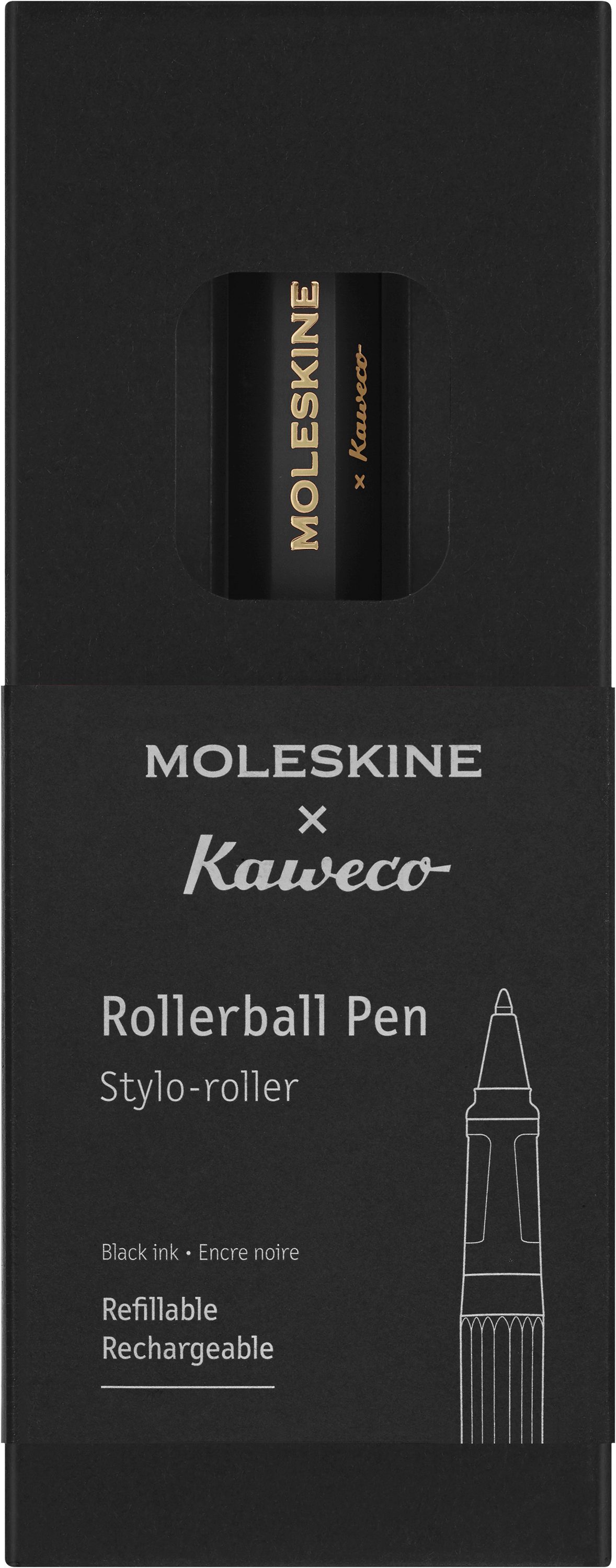 MOLESKINE Gelroller, X Kaweco Spitze 0.7mm