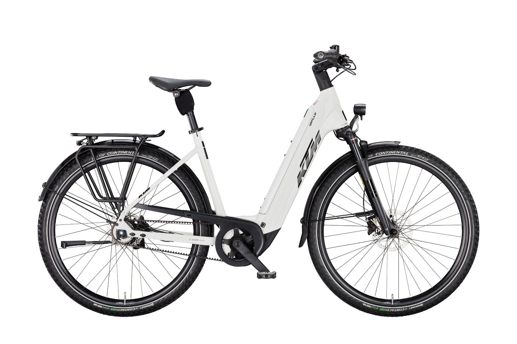 KTM E-Bike KTM Cento 5 RT 800 Wh Damen weiß 2026, 5 Gang SHIMANO Nexus 5CD 5bolt 36H 135-10, Nabenschaltung, Bosch Performance Line PX smart System, 800 Wh