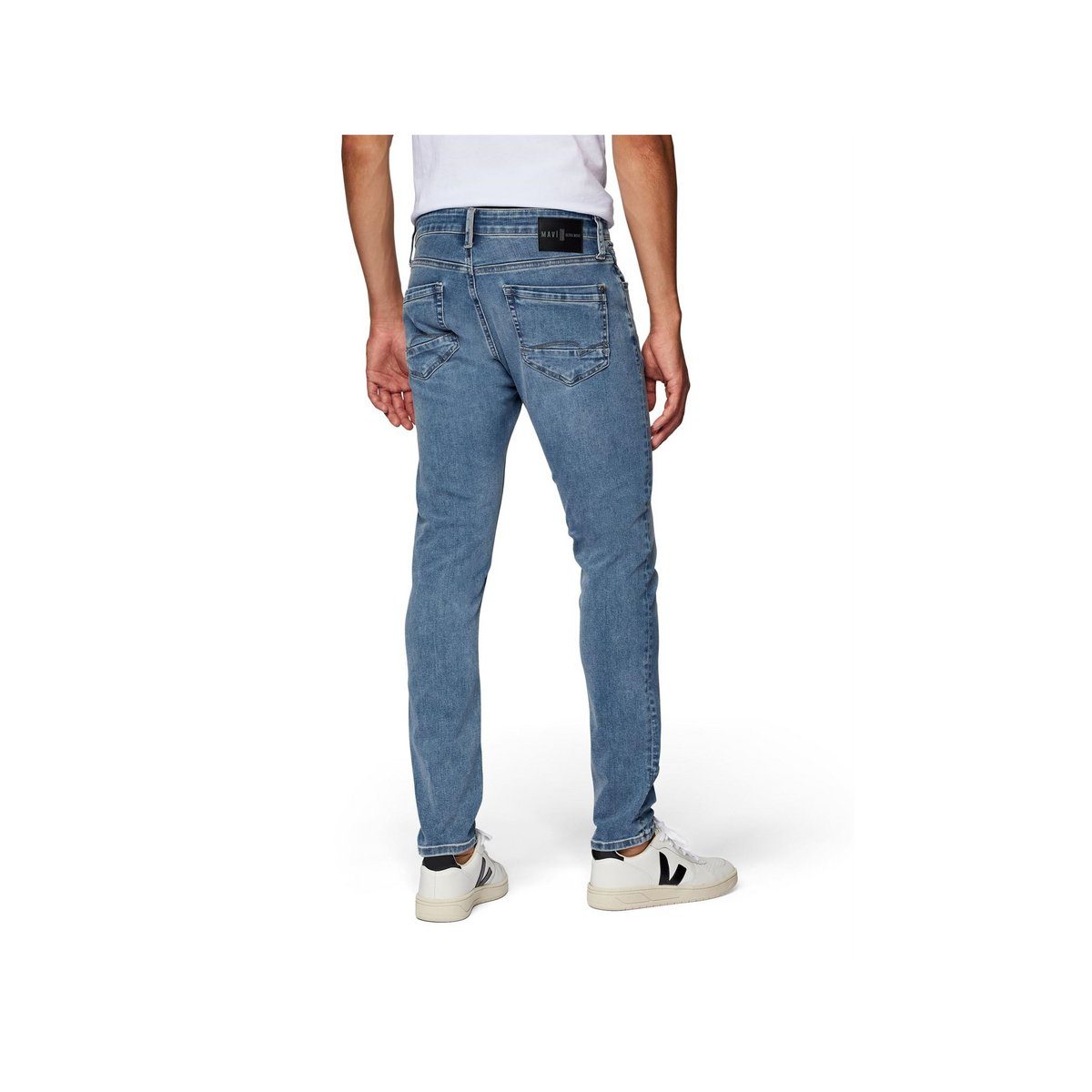 Mavi 5-Pocket-Jeans schwarz (1-tlg)