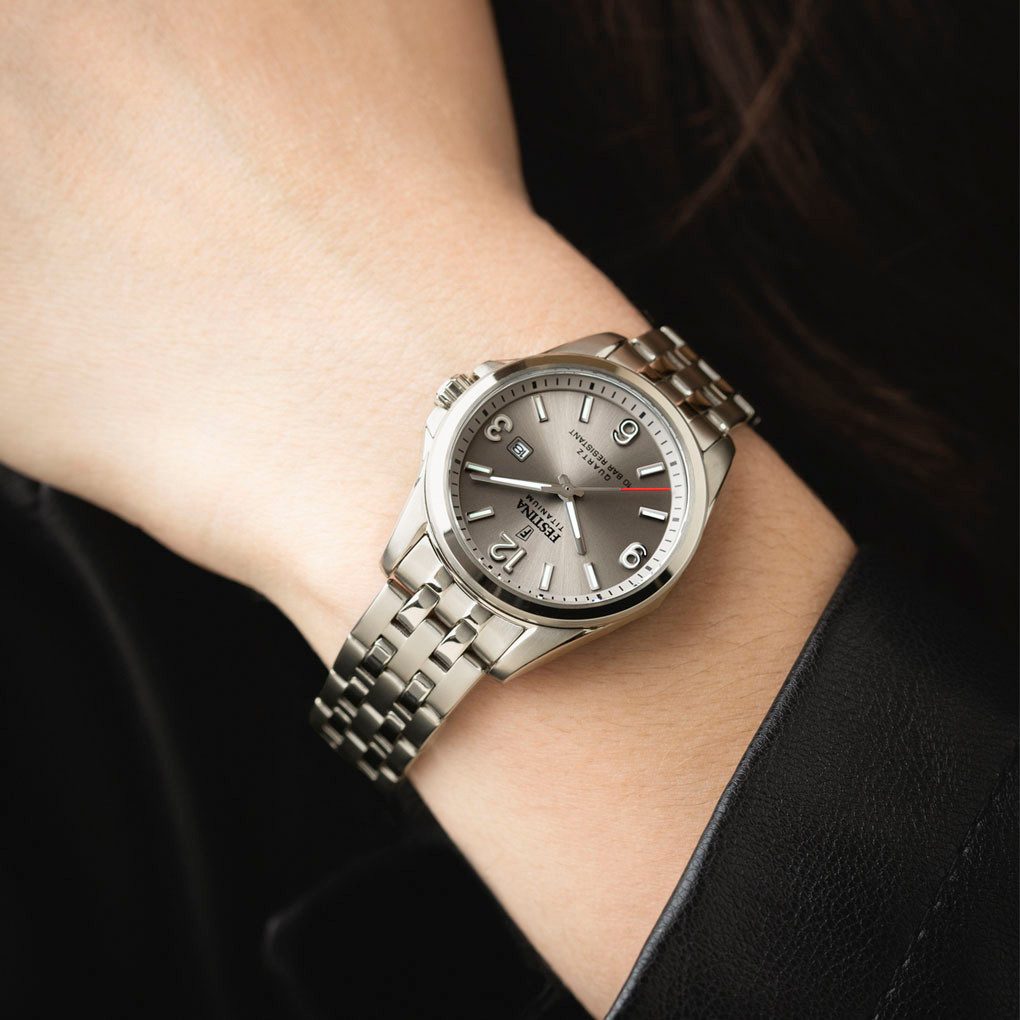 Festina Quarzuhr Calendario Titanium F20697/2, Armbanduhr, Damenuhr, analog, Tag