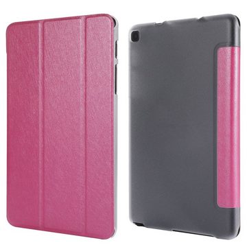 König Design Tablet-Hülle Samsung Galaxy Tab A7 Lite, Schutzhülle für Samsung Galaxy Tab A7 Lite Tablethülle Schutztasche Cover Standfunktion Pink