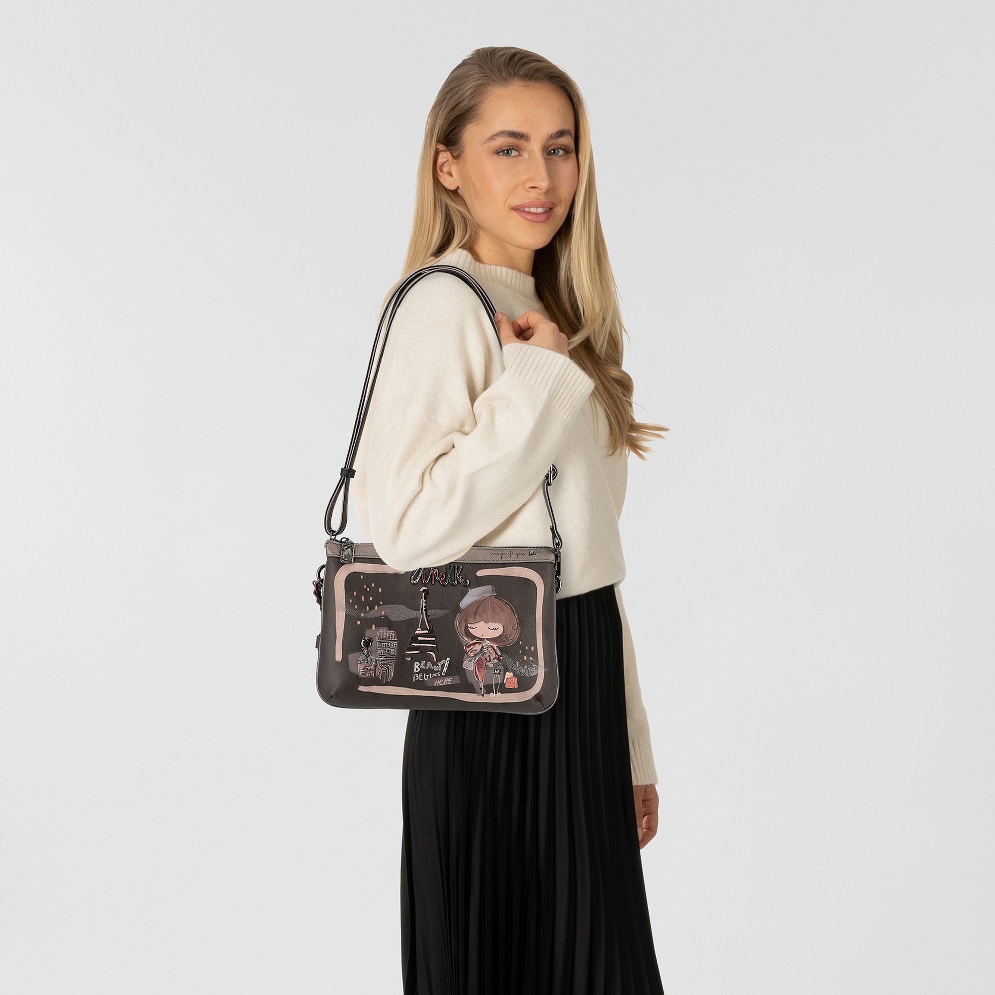 Anekke Umhängetasche Mademoiselle, Polyurethan günstig online kaufen